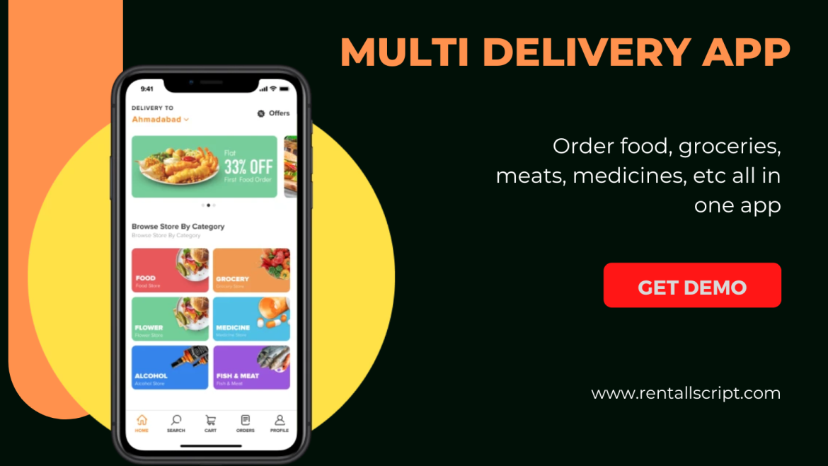 on demand delivery app